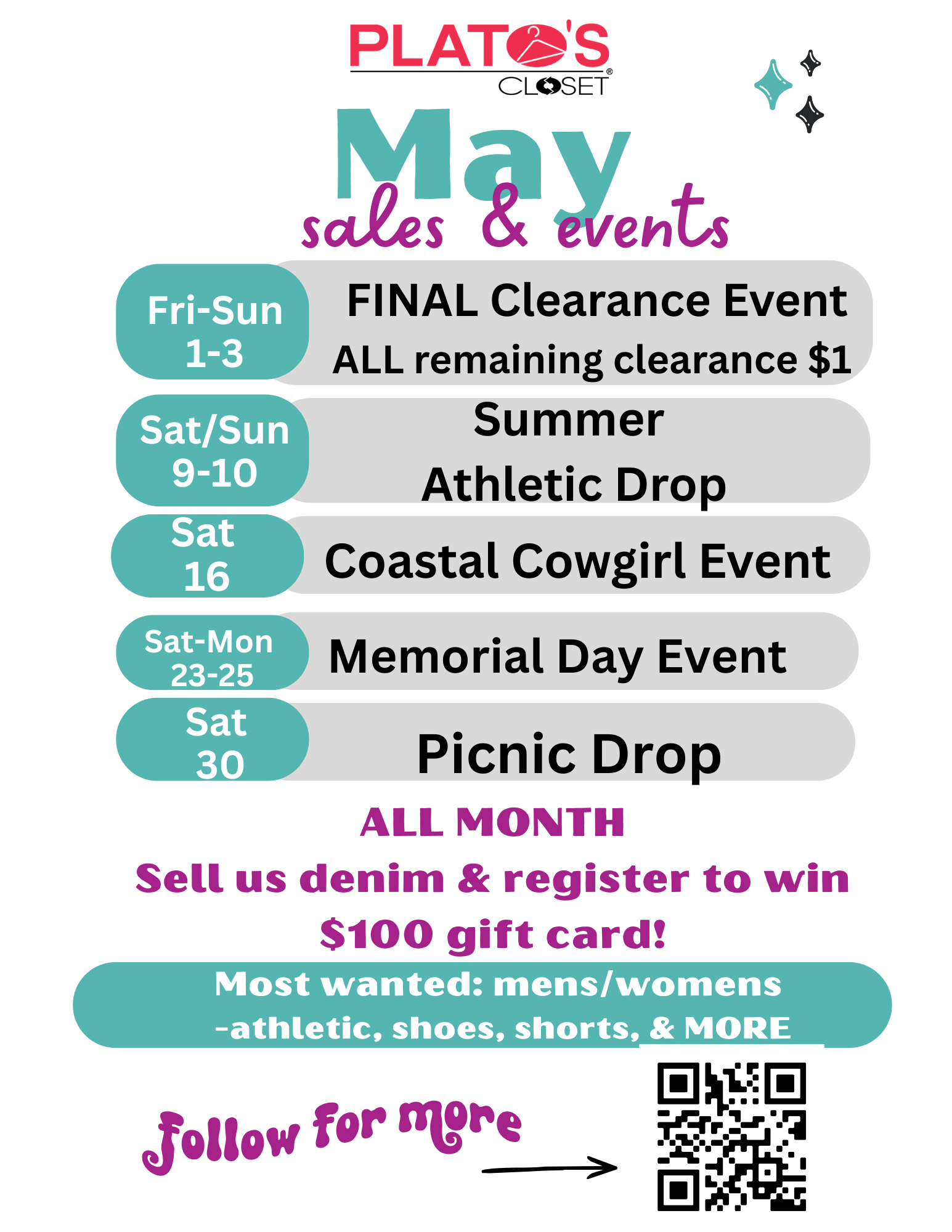 May events